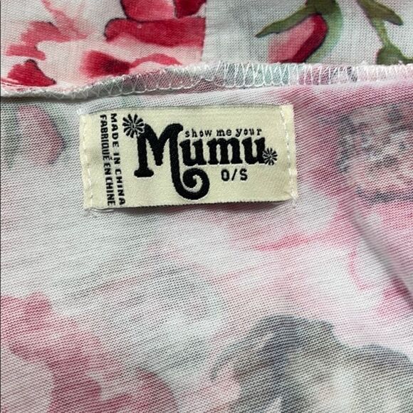 𝅺show Me Your Mumu Brie Floral Kimono Robe OS - Picture 10 of 11